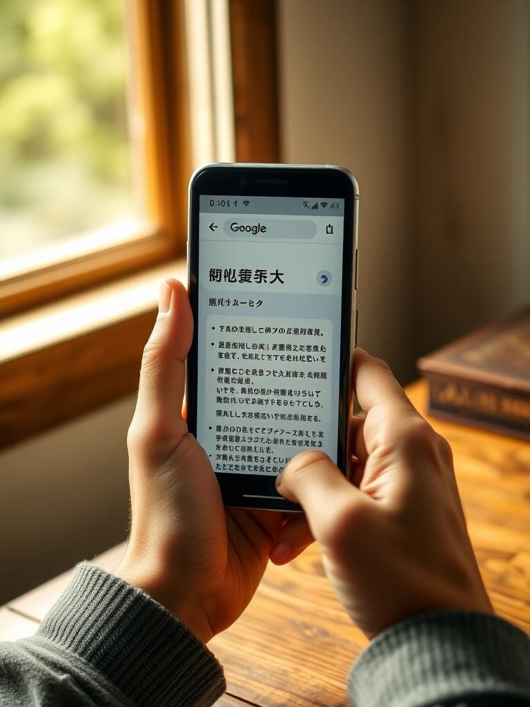 スマホでGoogleが勝手に翻訳される原因と対処法